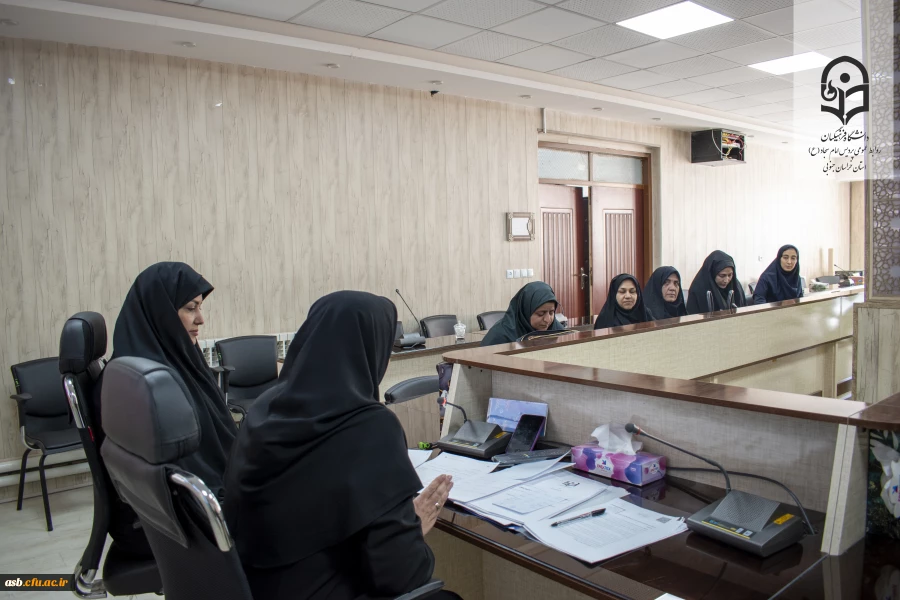 برگزاری جلسه اعضای کمیته جشنواره تدریس برتر در پردیس امام سجاد (ع) خراسان جنوبی  2