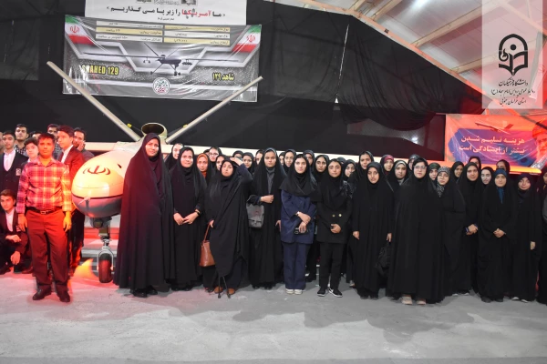 بازدید دانشجویان پردیس امام سجاد (ع) از سایت هوافضای سپاه پاسداران 2