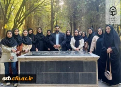 گرامیداشت مقام معلم با حضور در آرامگاه پدر علم جغرافیای ایران 2