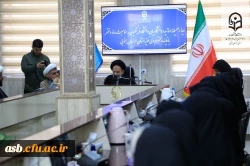 حضور حجت الاسلام والمسلمین عبادی، نماینده محترم ولی فقیه، در پردیس امام سجاد (ع) خراسان جنوبی به مناسبت روز دختر و ولادت حضرت معصومه (س) 11