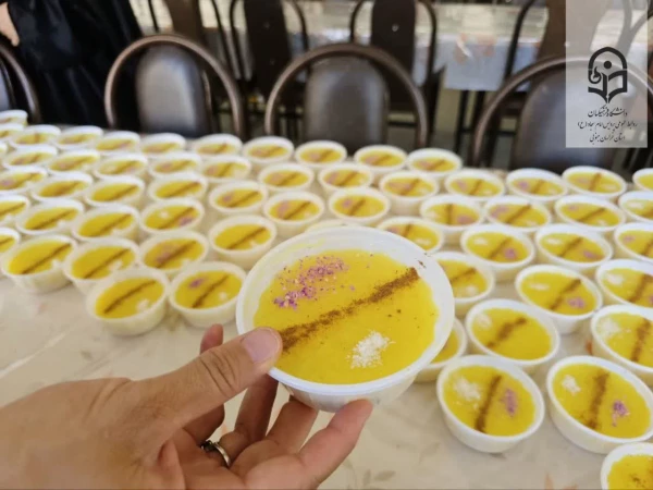 پخت شله زرد به مناسبت هفته کرامت و کمک به مردم مظلوم غزه 2