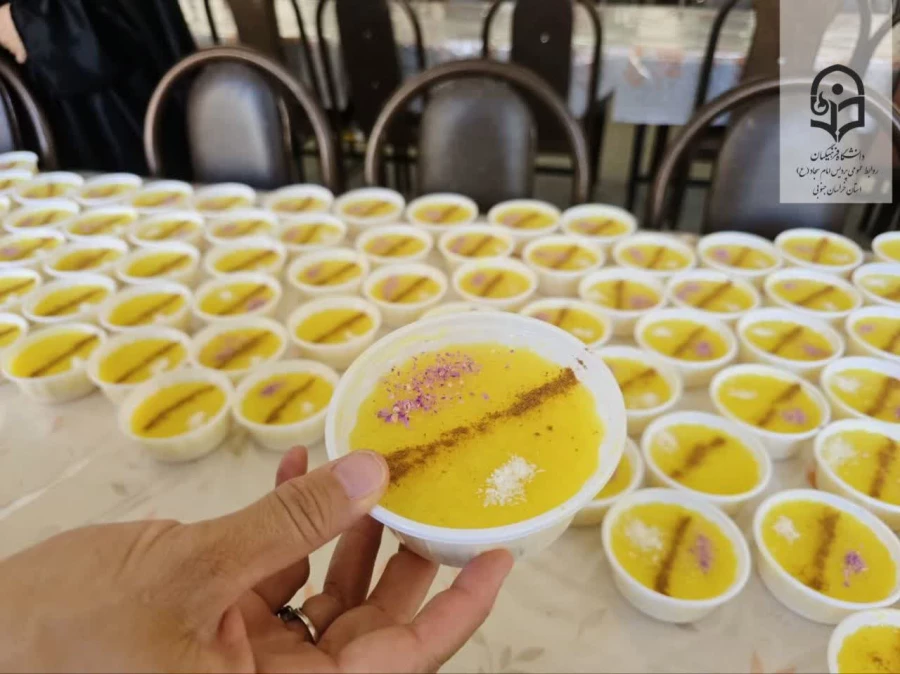 پخت شله زرد به مناسبت هفته کرامت و کمک به مردم مظلوم غزه 2