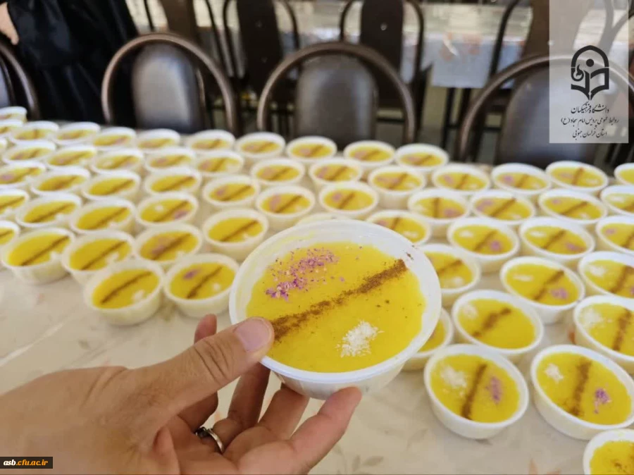 پخت شله زرد به مناسبت هفته کرامت و کمک به مردم مظلوم غزه 2