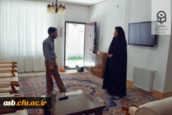 بازدید رئیس پردیس امام سجاد (ع) از سوئیت پردیس در آستانه برگزاری جشنواره تدریس برتر 2