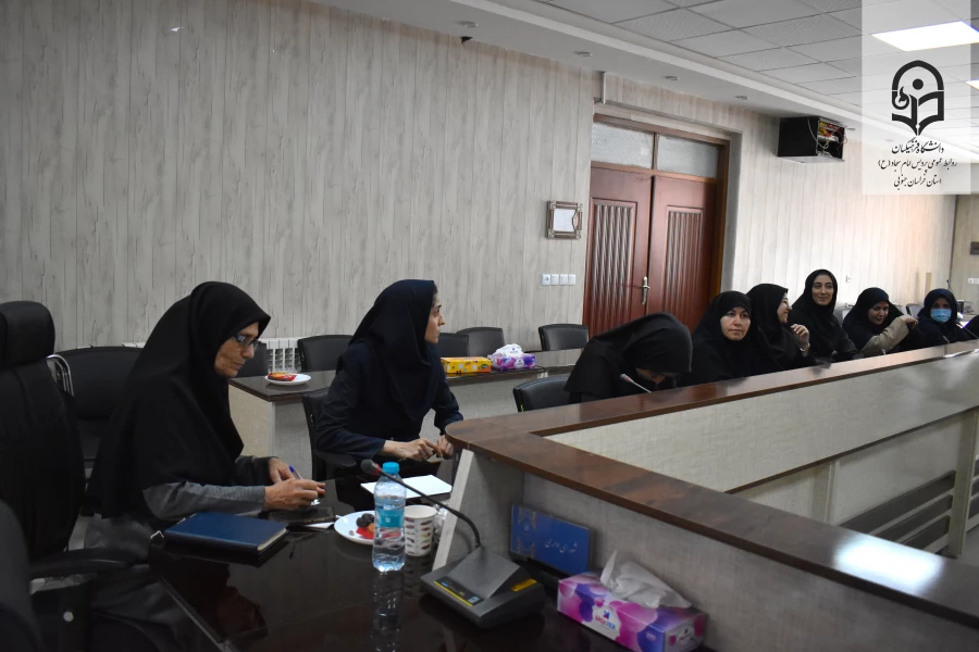 جلسه هماهنگی در پردیس امام سجاد (ع) به مناسبت آغاز امتحانات پایان ترم 3