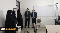 بازدید سرپرست معاونت پژوهش، برنامه ریزی و نیروی انسانی از فرآیند ارزیابی تخصصی در پردیس امام سجاد (ع) 2