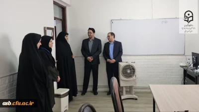 بازدید سرپرست معاونت پژوهش، برنامه ریزی و نیروی انسانی از فرآیند ارزیابی تخصصی در پردیس امام سجاد (ع)