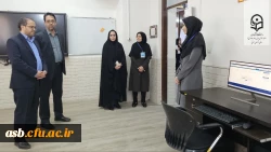 بازدید سرپرست معاونت پژوهش، برنامه ریزی و نیروی انسانی از فرآیند ارزیابی تخصصی در پردیس امام سجاد (ع) 3