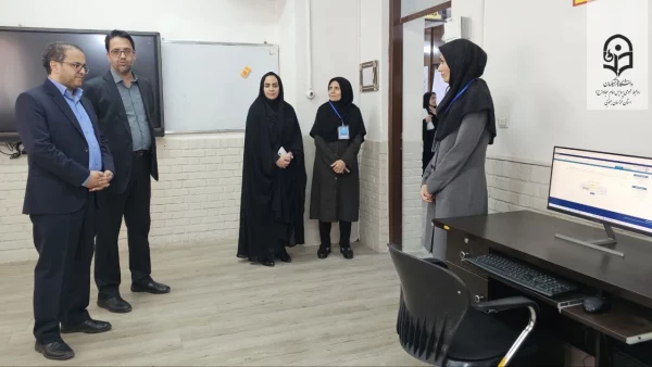 بازدید سرپرست معاونت پژوهش، برنامه ریزی و نیروی انسانی از فرآیند ارزیابی تخصصی در پردیس امام سجاد (ع) 3