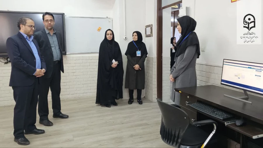 بازدید سرپرست معاونت پژوهش، برنامه ریزی و نیروی انسانی از فرآیند ارزیابی تخصصی در پردیس امام سجاد (ع) 3