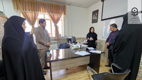 بازدید مسئولان اداره کل آموزش و پرورش از کانون های ارزیابی پردیس امام سجاد (ع)  2