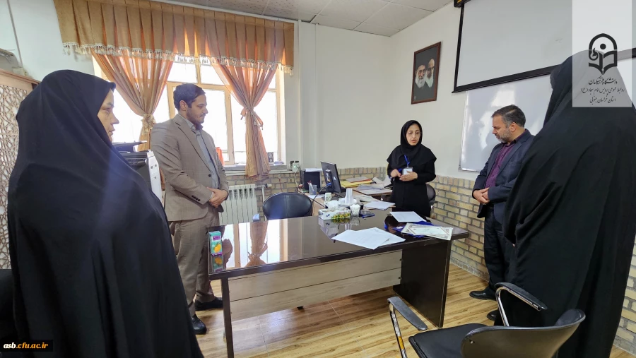 بازدید مسئولان اداره کل آموزش و پرورش از کانون های ارزیابی پردیس امام سجاد (ع)  2
