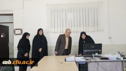  بازدید دکتر مهدیزاده، سرپرست مدیریت امور پردیس های استان دانشگاه فرهنگیان از کانون های ارزیابی بخش خواهران در پردیس امام سجاد (ع) 2