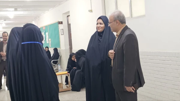  بازدید دکتر مهدیزاده، سرپرست مدیریت امور پردیس های استان دانشگاه فرهنگیان از کانون های ارزیابی بخش خواهران در پردیس امام سجاد (ع) 3