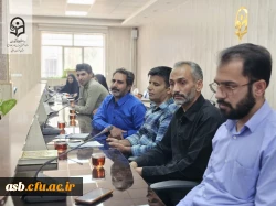 برگزاری پنجمین جلسه شورای اداری پردیس امام سجاد (ع)

 3