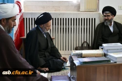 دیدار سرپرست دانشگاه فرهنگیان خراسان جنوبی و معاون پژوهش و فناوری دانشگاه فرهنگیان کشور با نماینده ولی فقیه در استان 3