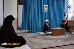 دیدار سرپرست دانشگاه فرهنگیان خراسان جنوبی و معاون پژوهش و فناوری دانشگاه فرهنگیان کشور با نماینده ولی فقیه در استان 6