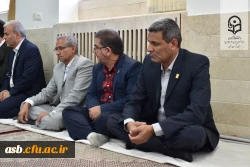 دیدار سرپرست دانشگاه فرهنگیان خراسان جنوبی و معاون پژوهش و فناوری دانشگاه فرهنگیان کشور با نماینده ولی فقیه در استان 7