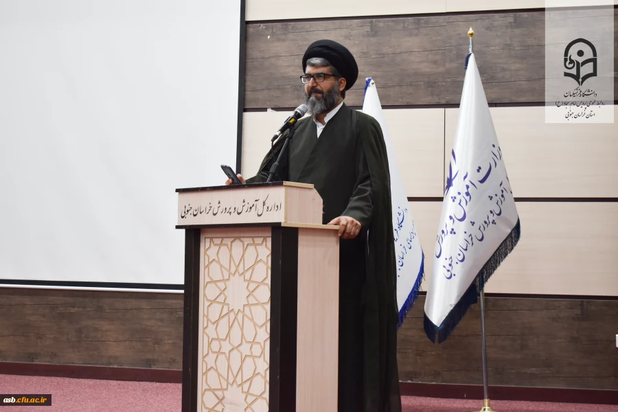 حجت الاسلام والمسلمین دکتر سیدنقی موسوی: دانشگاه فرهنگیان، آزمایشگاهی اجتماعی برای تربیت معلم تراز آینده است. 2