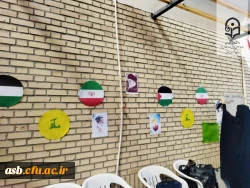 آغاز به کار غرفه مقاومت در پردیس امام سجاد (ع)  2