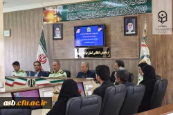 دیدار مسئولین دانشگاه فرهنگیان و علمی کاربردی استان با فرماندهان نیروی انتظامی استان  3