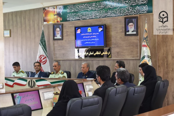 دیدار مسئولین دانشگاه فرهنگیان و علمی کاربردی استان با فرماندهان نیروی انتظامی استان  3
