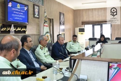 دیدار مسئولین دانشگاه فرهنگیان و علمی کاربردی استان با فرماندهان نیروی انتظامی استان  4