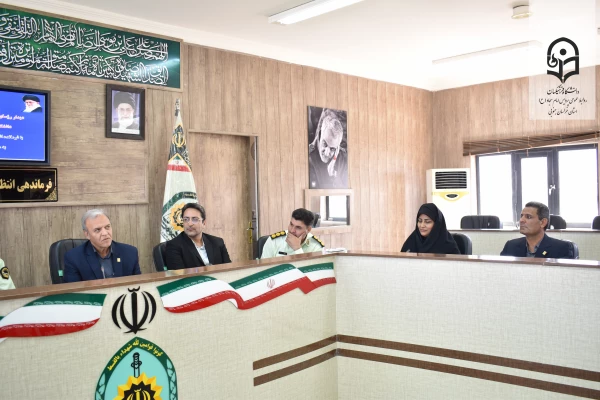 دیدار مسئولین دانشگاه فرهنگیان و علمی کاربردی استان با فرماندهان نیروی انتظامی استان  5