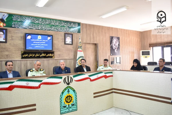 دیدار مسئولین دانشگاه فرهنگیان و علمی کاربردی استان با فرماندهان نیروی انتظامی استان  9