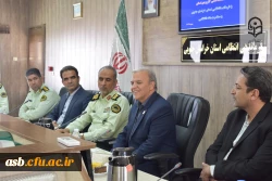 دیدار مسئولین دانشگاه فرهنگیان و علمی کاربردی استان با فرماندهان نیروی انتظامی استان  11