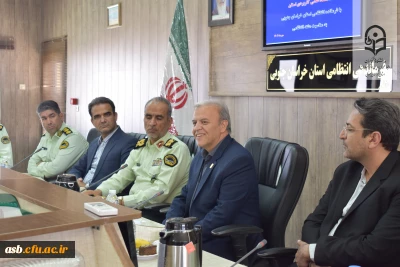 دیدار مسئولین دانشگاه فرهنگیان و علمی کاربردی استان با فرماندهان نیروی انتظامی استان 