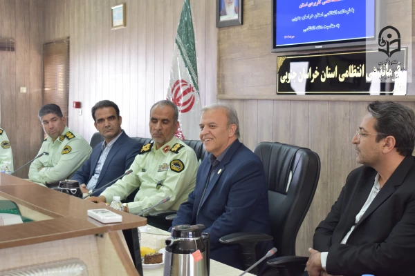 دیدار مسئولین دانشگاه فرهنگیان و علمی کاربردی استان با فرماندهان نیروی انتظامی استان  11