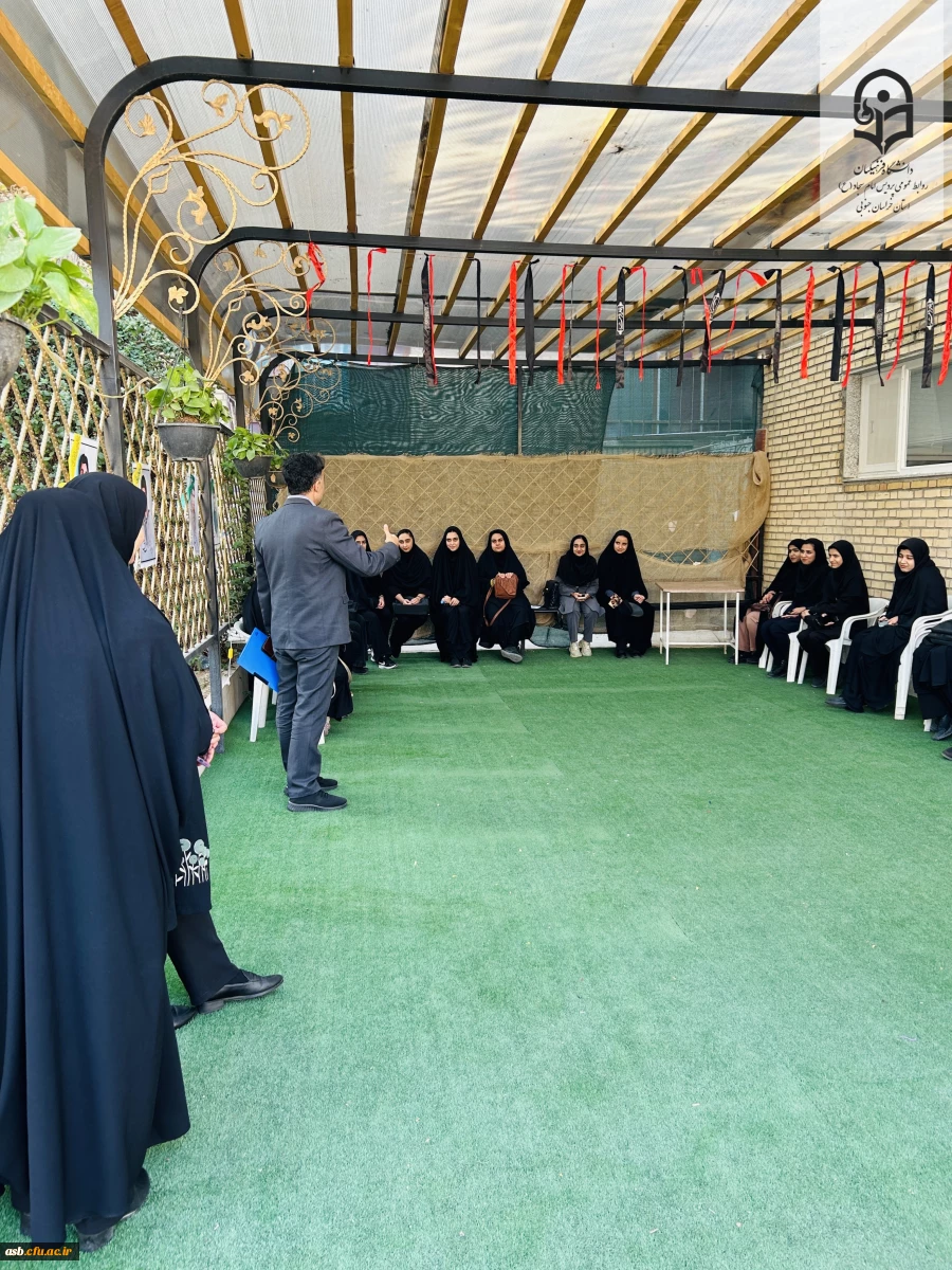 بازدید علمی دانشجویان رشته آموزش جغرافیا از دانشگاه بیرجند 7