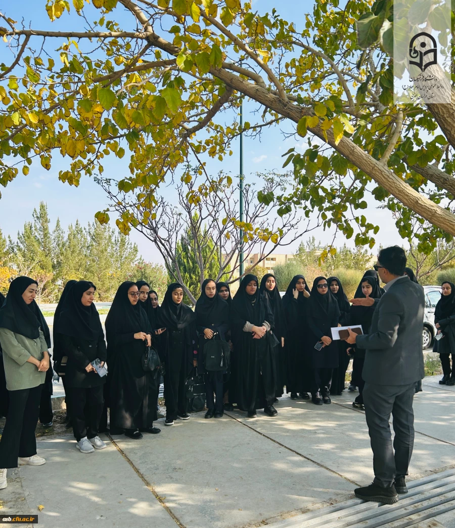 بازدید علمی دانشجویان رشته آموزش جغرافیا از دانشگاه بیرجند 8