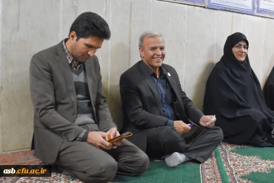 دیدار مسئولان دانشگاه فرهنگیان خراسان جنوبی با دانشجویان ساکن در سرای دانشجویی آزاد