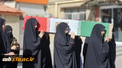 «کلاس امروز دانشگاه، درس ایثار بود؛ با میزبانی شهید گمنام در پردیس امام سجاد (ع)»