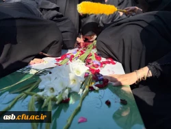 «کلاس امروز دانشگاه، درس ایثار بود؛ با میزبانی شهید گمنام در پردیس امام سجاد (ع)» 19