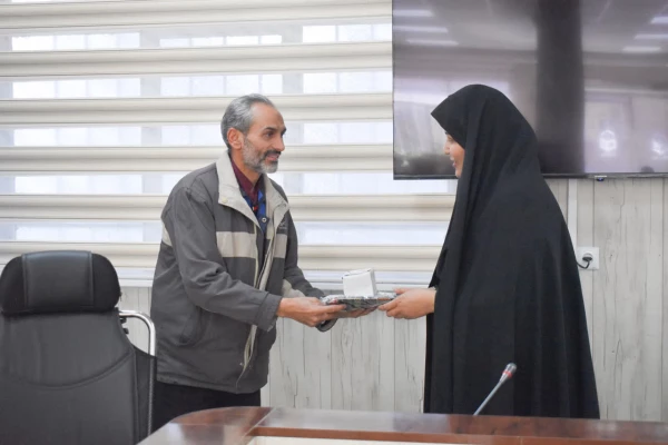 برگزاری مراسم تقدیر از کارکنان دانشگاه فرهنگیان استان 7