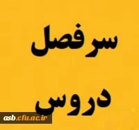 برنامه درسی مقطع کارشناسی پیوسته